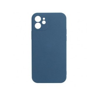 Θήκη Πλάτης TPU Για Iphone 12 - Χρώμα : Σκούρο Μπλε