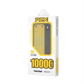 PZX V75 Power Bank 22.5W Fast Charging 10000mAh - Χρώμα: Μαύρο