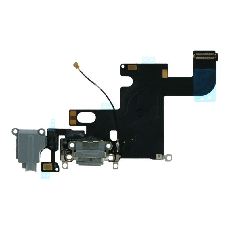 Charging Port Flex Cable for iPhone 6 Gray Premium