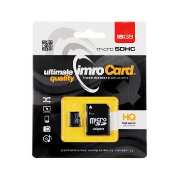 Imro Card HQ Memory Card 16GB With Adapter