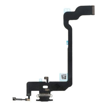 Charging Port Flex Cable for iPhone XS Black without Logo OEM