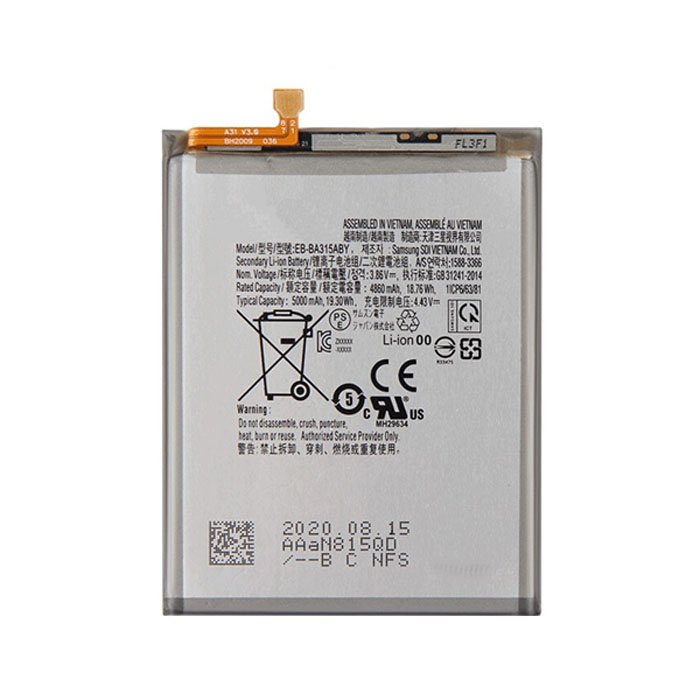 Compatible Battery EB-BA315ABY For Samsung Galaxy A31 / A32 4G High Quality - 5000mAh