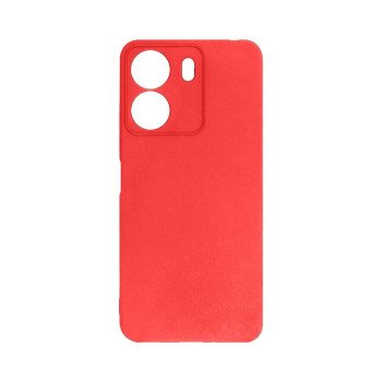 Θήκη Πλάτης Σιλικόνης TPU Back Cover για Xiaomi Poco X7 Pro - Χρώμα : Κόκκινο