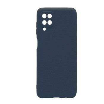 Θήκη Πλάτης Σιλικόνης TPU Back Cover για Samsung A12/ M12 - Χρώμα : Σκούρο Μπλε