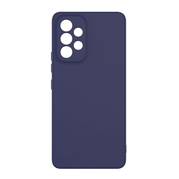 Θήκη Πλάτης Σιλικόνης Back Cover για Samsung A53 5G - Χρώμα : Σκούρο Μπλε