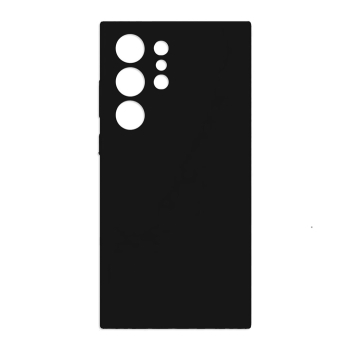 Θήκη Πλάτης Σιλικόνης TPU Back Cover για Samsung S23 Ultra - Χρώμα : Μαυρο