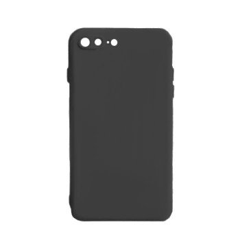 Θήκη Πλάτης Σιλικόνης TPU Back Cover για 7 Plus / 8 Plus - Χρώμα : Μαυρο