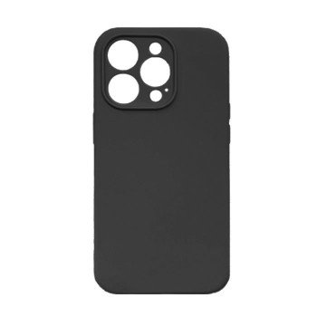 Θήκη Πλάτης Σιλικόνης Back Cover για IPhone 14 Pro Max - Χρώμα : Μαυρο