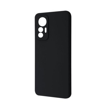 Θήκη Πλάτης Σιλικόνης Back Cover για Xiaomi 12 Lite 5G Χρώμα : Μαυρο