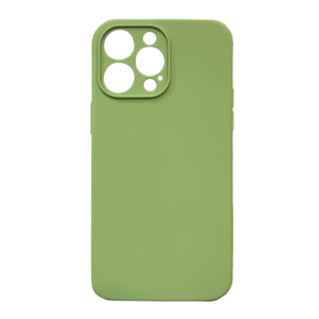 Θήκη Πλάτης Σιλικόνης Back Cover για IPhone 14 Pro Max - Χρώμα : Πράσινο