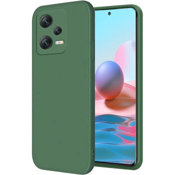 Θήκη Πλάτης Σιλικόνης Back Cover για Xiaomi Poco X5 PRO 5G Χρώμα : Πράσινο