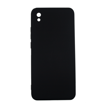 Θήκη Πλάτης Σιλικόνης Back Cover για Xiaomi Redmi 9A/ 9AT Χρώμα : Μαυρο