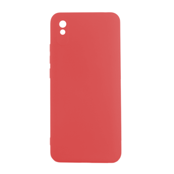 Θήκη Πλάτης Σιλικόνης Back Cover για Xiaomi Redmi 9A/ 9AT Χρώμα : Κόκκινο