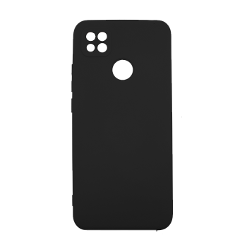 Θήκη Πλάτης Σιλικόνης Back Cover για Xiaomi Redmi 9C / 10A / POCO C31 Χρώμα : Μαυρο