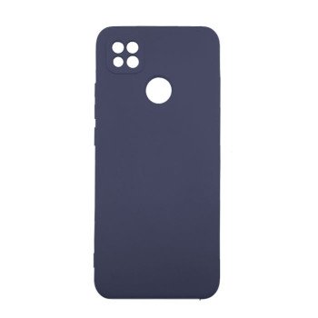 Θήκη Πλάτης Σιλικόνης Back Cover για Xiaomi Redmi 9C / 10A / POCO C31 Χρώμα : Σκούρο Μπλε
