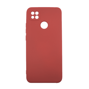 Θήκη Πλάτης Σιλικόνης Back Cover για Xiaomi Redmi 9C / 10A / POCO C31 Χρώμα : Κόκκινο
