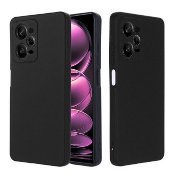 Θήκη Πλάτης Σιλικόνης Back Cover για Xiaomi Poco X5 PRO 5G Χρώμα : Μαυρο