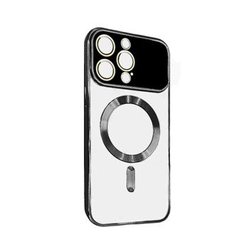 Magsafe Back Cover / Μαγνητική Θήκη Ασύρματης Φόρτισης Με Προστασία Κάμερας Για Iphone 11 Pro - Χρώμα : Μαυρο