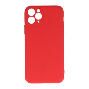 Θήκη Πλάτης TPU Για Iphone 12 Pro - Χρώμα : Κόκκινο