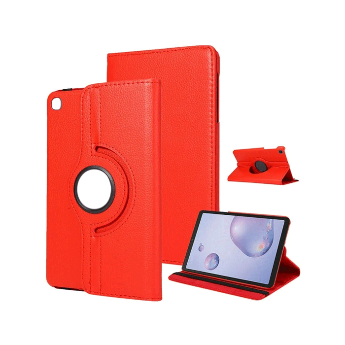 Rotating 360 Stand Case For Apple Ipad 10.2 / 10.5 High Quality - Color : Red