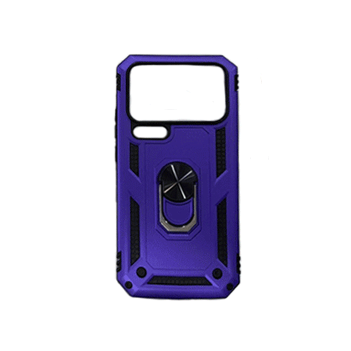 Armor Ring Stand Back Cover For Xiaomi MI 17 Pro - Color : Purple