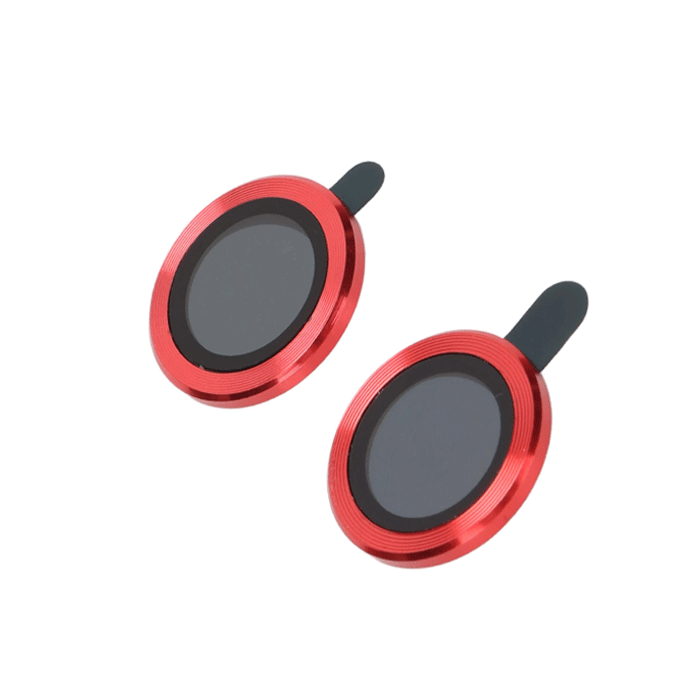 Camera Tempered Glass For Iphone 11 / 12 / 12 Mini - Color : Red