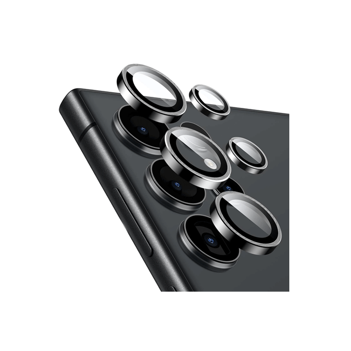 Camera Tempered Glass For Samsung Galaxy S25 Ultra - Color : Black