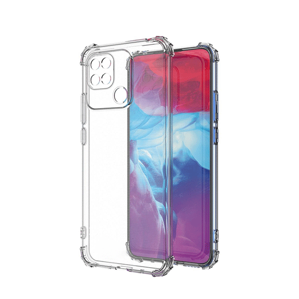 Θήκη Πλάτης Anti Shock 1.5mm για Xiaomi Redmi 10C - Χρώμα : Διάφανο