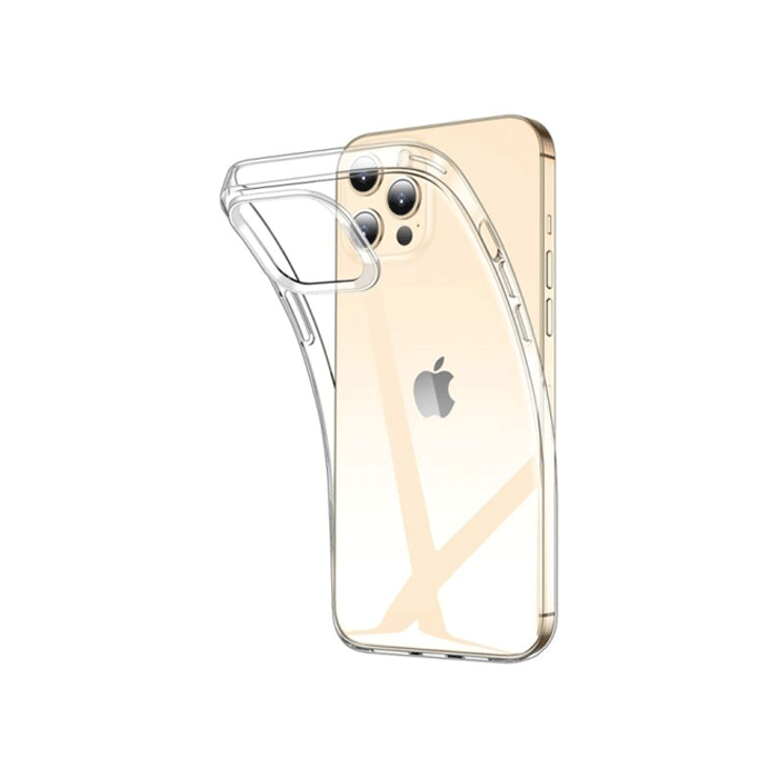 Θήκη Πλάτης Σιλικόνης 2mm Back Cover για Iphone 12 Pro Max - Χρώμα : Διάφανο