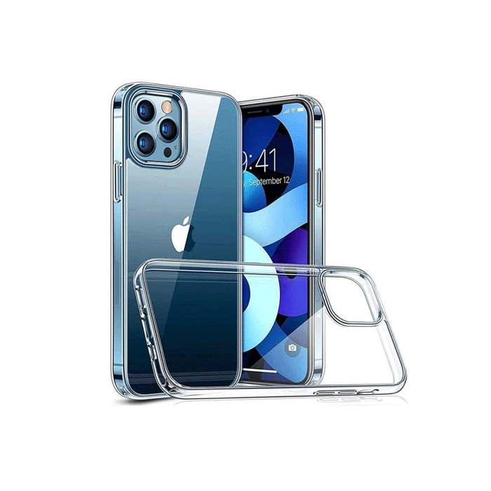 Θήκη Πλάτης Σιλικόνης 2mm Back Cover για Iphone 13 Pro Max - Χρώμα : Διάφανο