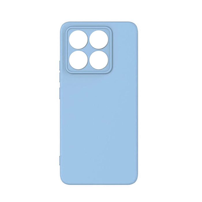 Θήκη Πλάτης Σιλικόνης TPU Back Cover για Xiaomi Mi 14T - Χρώμα : Γαλάζιο