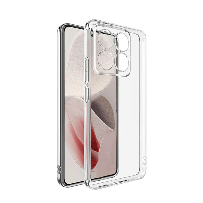 Θήκη Πλάτης Σιλικόνης 2mm Back Cover για Xiaomi Mi 14T - Χρώμα : Διάφανο