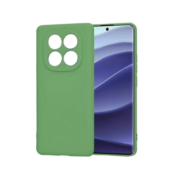 Θήκη Πλάτης Σιλικόνης TPU Back Cover για Xiaomi Mi 14T - Χρώμα : Πράσινο