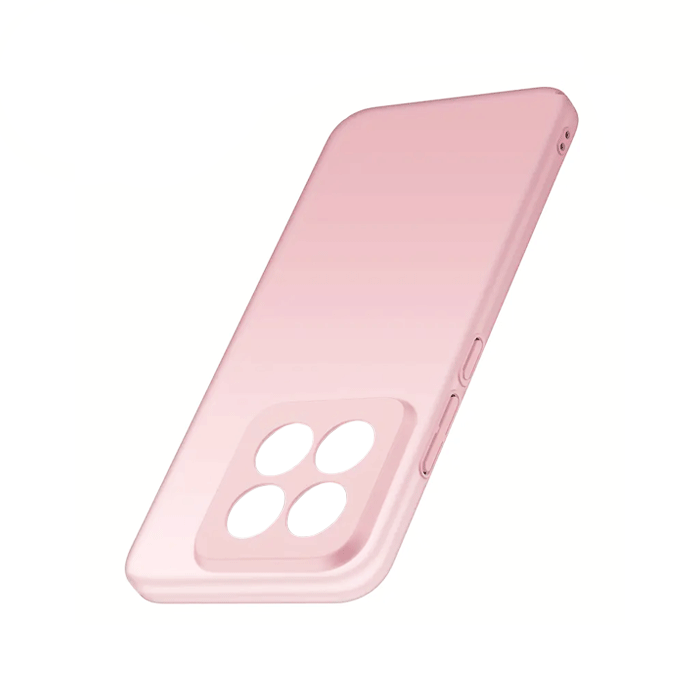 Θήκη Πλάτης Σιλικόνης TPU Back Cover για Xiaomi Poco F6 Pro - Χρώμα : Ροζ