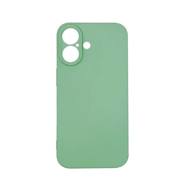 Θήκη Πλάτης Σιλικόνης TPU Back Cover για Iphone 16 Plus - Χρώμα : Πράσινο