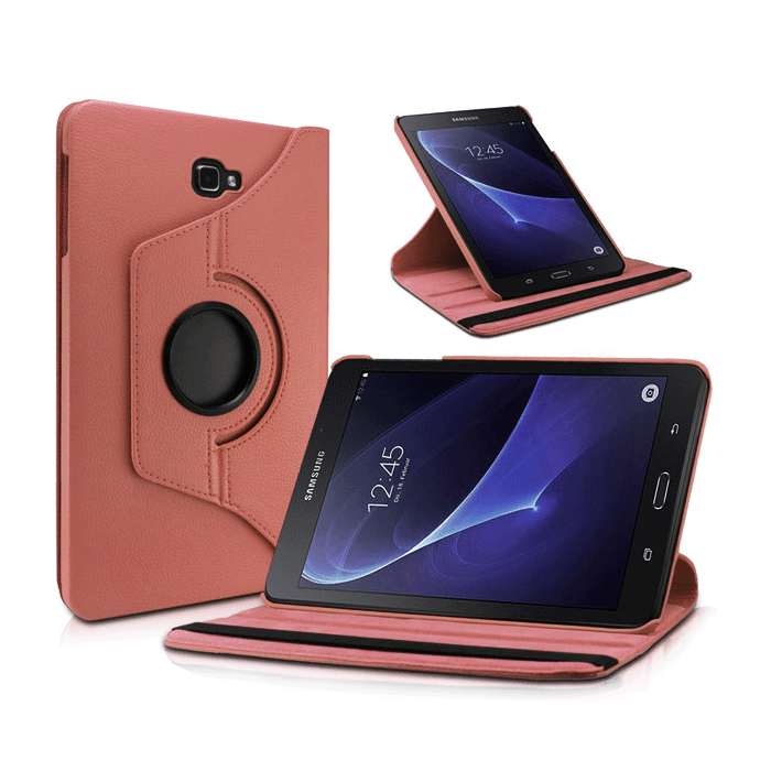 Rotating 360 Stand Case For Apple Ipad 10.2 / 10.5 High Quality - Color : Rose Gold
