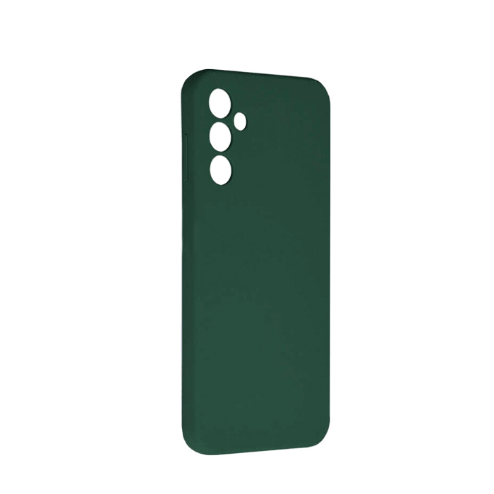 Θήκη Πλάτης Σιλικόνης TPU Back Cover για Samsung A14 4G / 5G - Χρώμα : Σκούρο Πράσινο