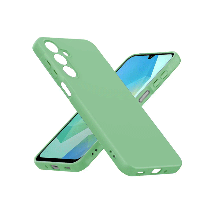 Θήκη Πλάτης Σιλικόνης TPU Back Cover για Samsung Galaxy A15  - Χρώμα : Πράσινο