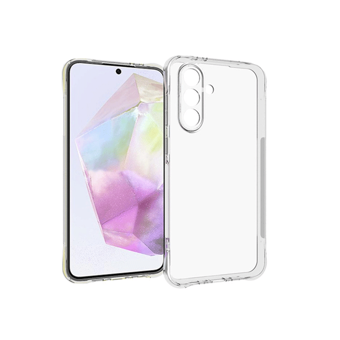 Θήκη Πλάτης Σιλικόνης 2mm Back Cover για Samsung Galaxy A36 - Χρώμα : Διάφανο