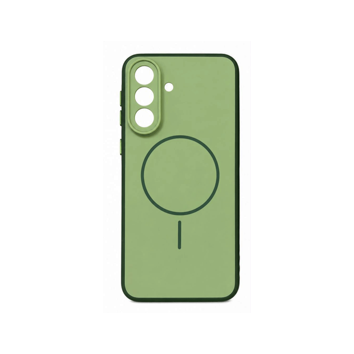 Magsafe Back Cover / Μαγνητική Θήκη HQ Για Samsung Galaxy A16 - Χρώμα : Πράσινο