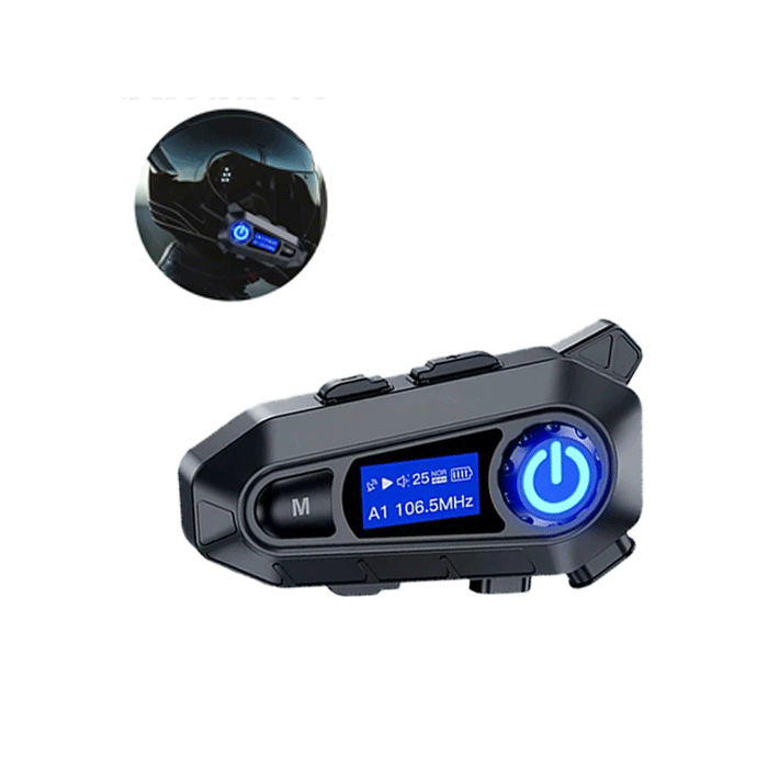 HENGJIANG A1 Motorcycle Helmet Bluetooth Headset V6.0 Noise Reduction