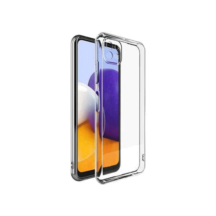 Θήκη Πλάτης Σιλικόνης 2mm Back Cover για Samsung Galaxy A22 5G - Χρώμα : Διάφανο