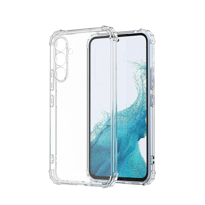 Θήκη Πλάτης Σιλικόνης Anti Shock 1.5mm Back Cover για Samsung Galaxy A15 - Χρώμα : Διάφανο