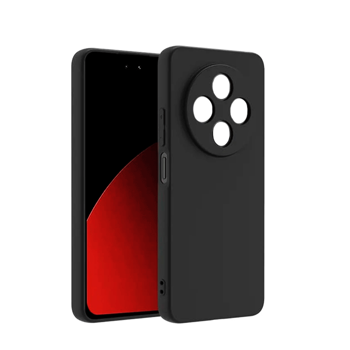 Θήκη Πλάτης Σιλικόνης TPU Back Cover για Xiaomi Redmi A4 - Χρώμα : Μαυρο