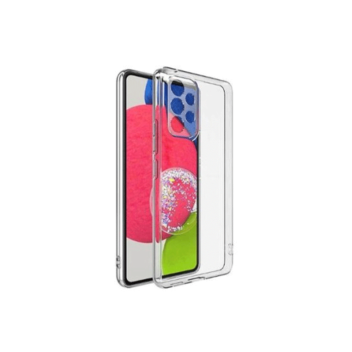 Θήκη Πλάτης Σιλικόνης 2mm Back Cover για Samsung Galaxy A53 - Χρώμα : Διάφανο