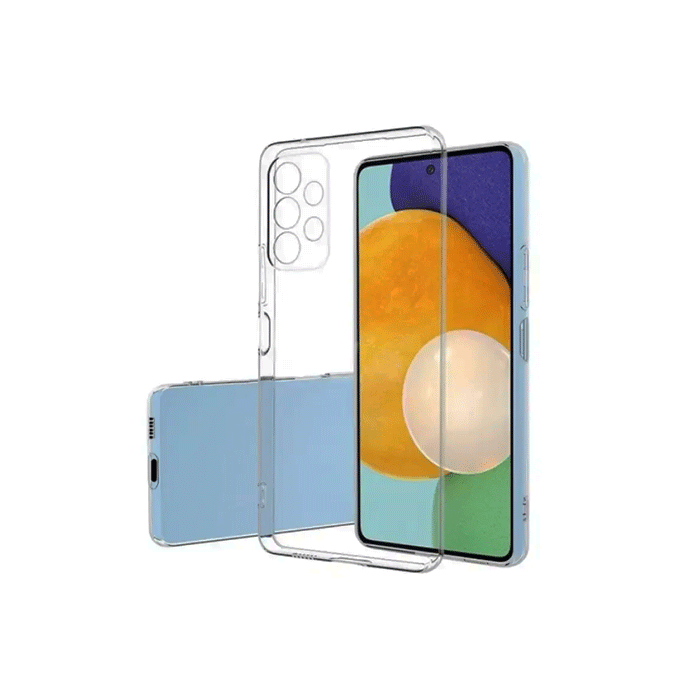 Θήκη Πλάτης Σιλικόνης 2mm Back Cover για Samsung Galaxy A72 - Χρώμα : Διάφανο