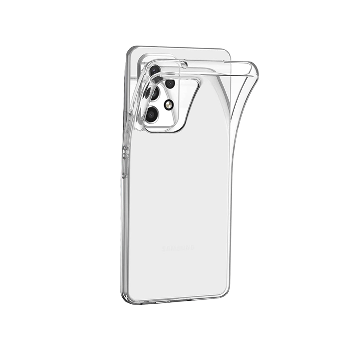 Θήκη Πλάτης Σιλικόνης 2mm Back Cover για Samsung Galaxy A73 - Χρώμα : Διάφανο