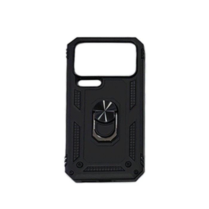 Armor Ring Stand Back Cover / Θήκη Πλάτης Armor Με Βάση Δαχτυλίδι Στήριξης Για Xiaomi MI 17 Pro - Χρώμα : Μαύρο