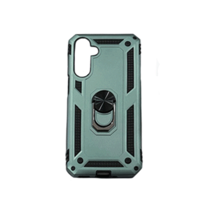 Armor Ring Stand Back Cover / Θήκη Πλάτης Armor Με Βάση Δαχτυλίδι Στήριξης Για Samsung Galaxy A07 - Χρώμα : Πράσινο