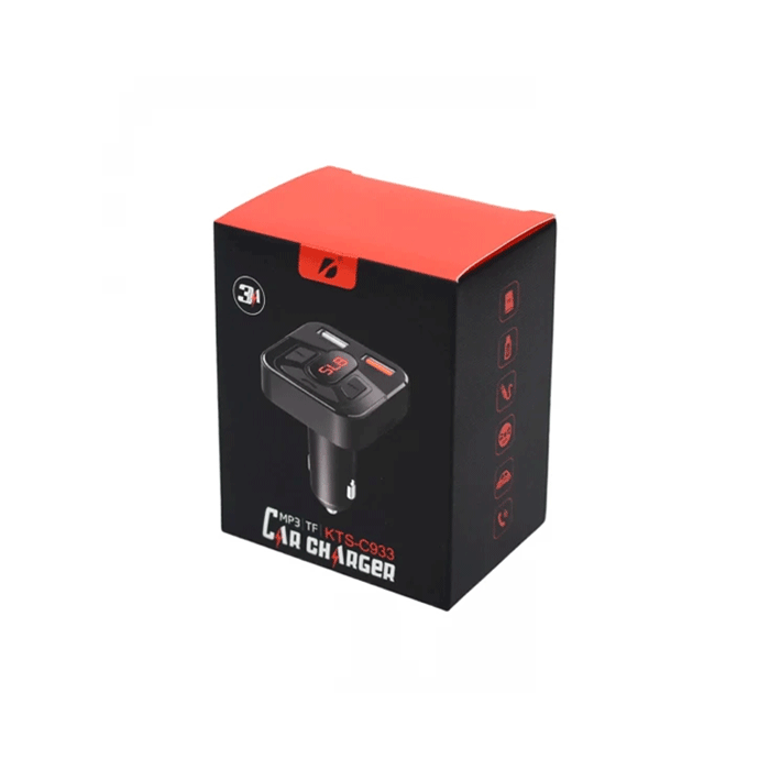 KTS-C933 Πομπός αυτοκινήτου / Bluetooth Transmissor Veicular FM